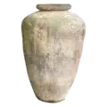 Pot van klei | grijs