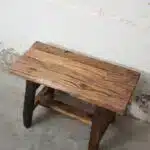 Houten Kruk Uit India