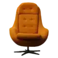 Swivel chair UP Závody | okergeel