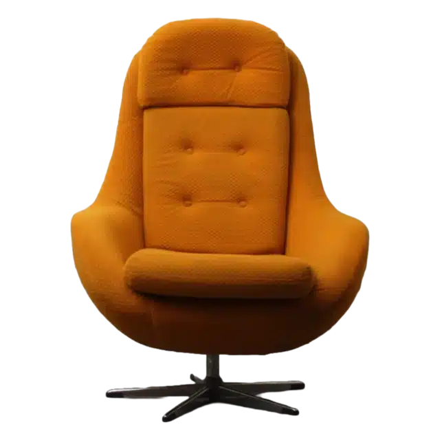 Swivel Chair Up Zvody Okergeel