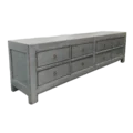 lage dressoir lichtblauw
