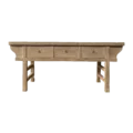 Chinese sidetable met lades naturel