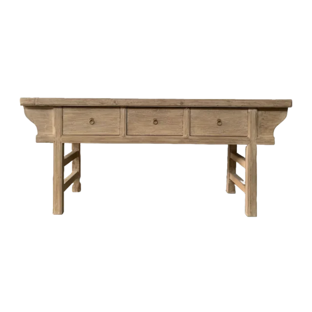 Chinese Sidetable Met Lades Naturel
