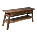 Houten badkamermeubel L