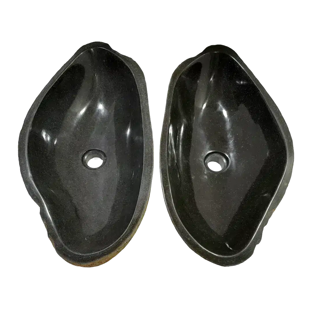Rivierstenen Wasbak Set 233246 Rivierstenen Wasbak Set 233246