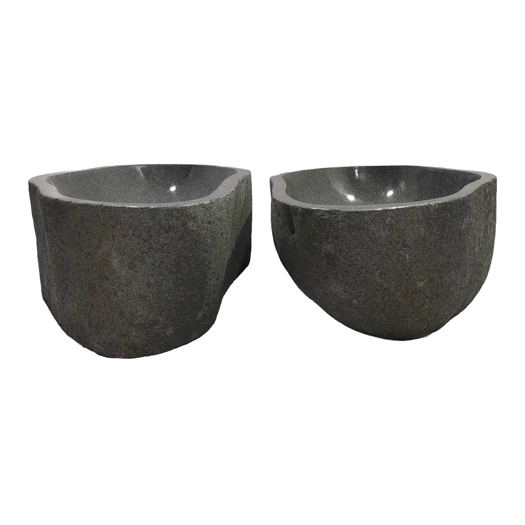 Rivierstenen Wasbak Set 233247 Rivierstenen Wasbak Set 233247