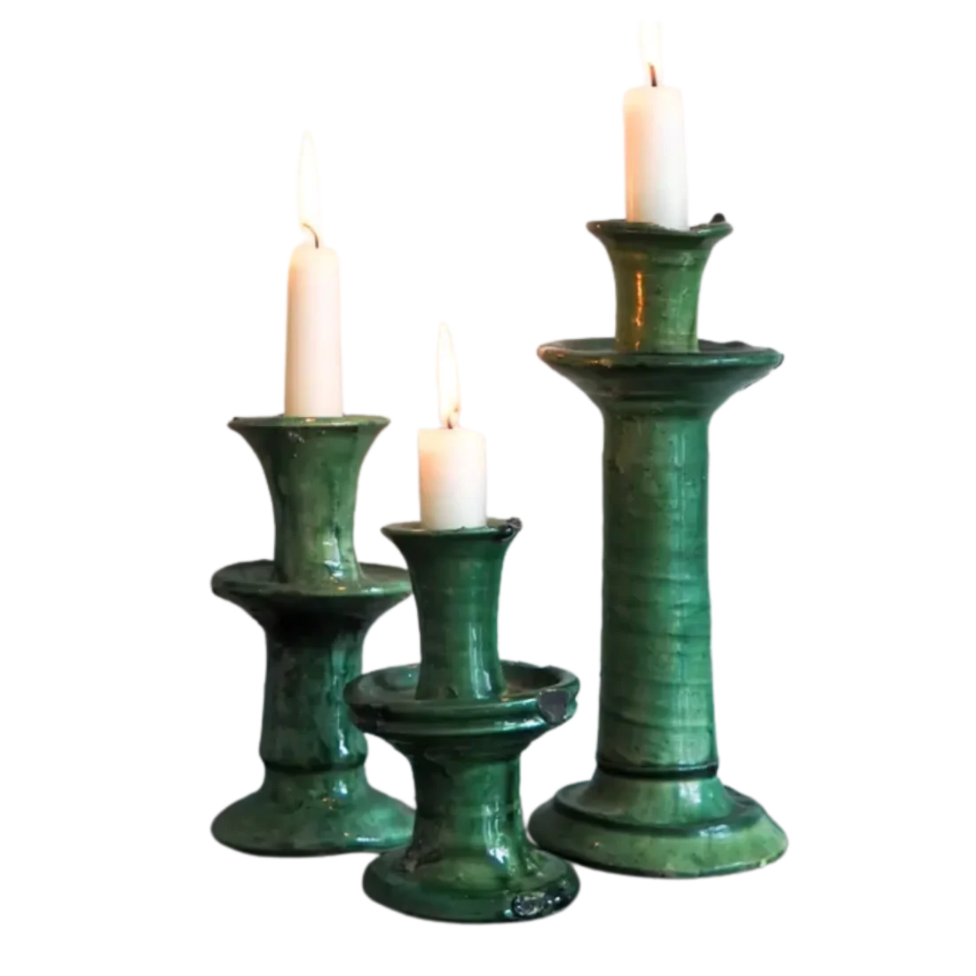 Traditionele Tamegroute Kandelaar Groen