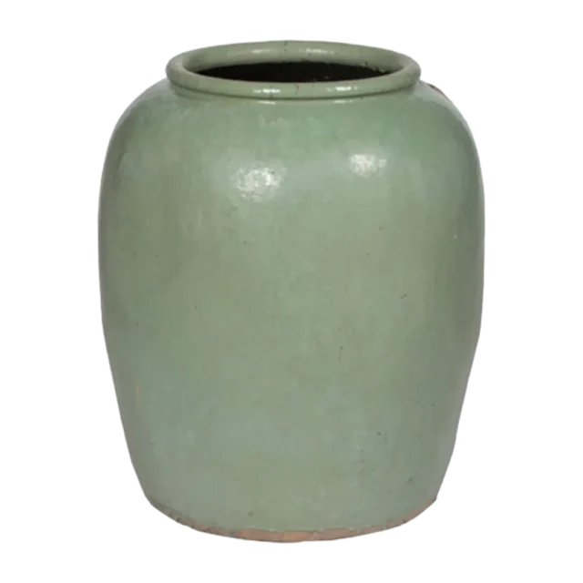 Keramieke Groene Pot