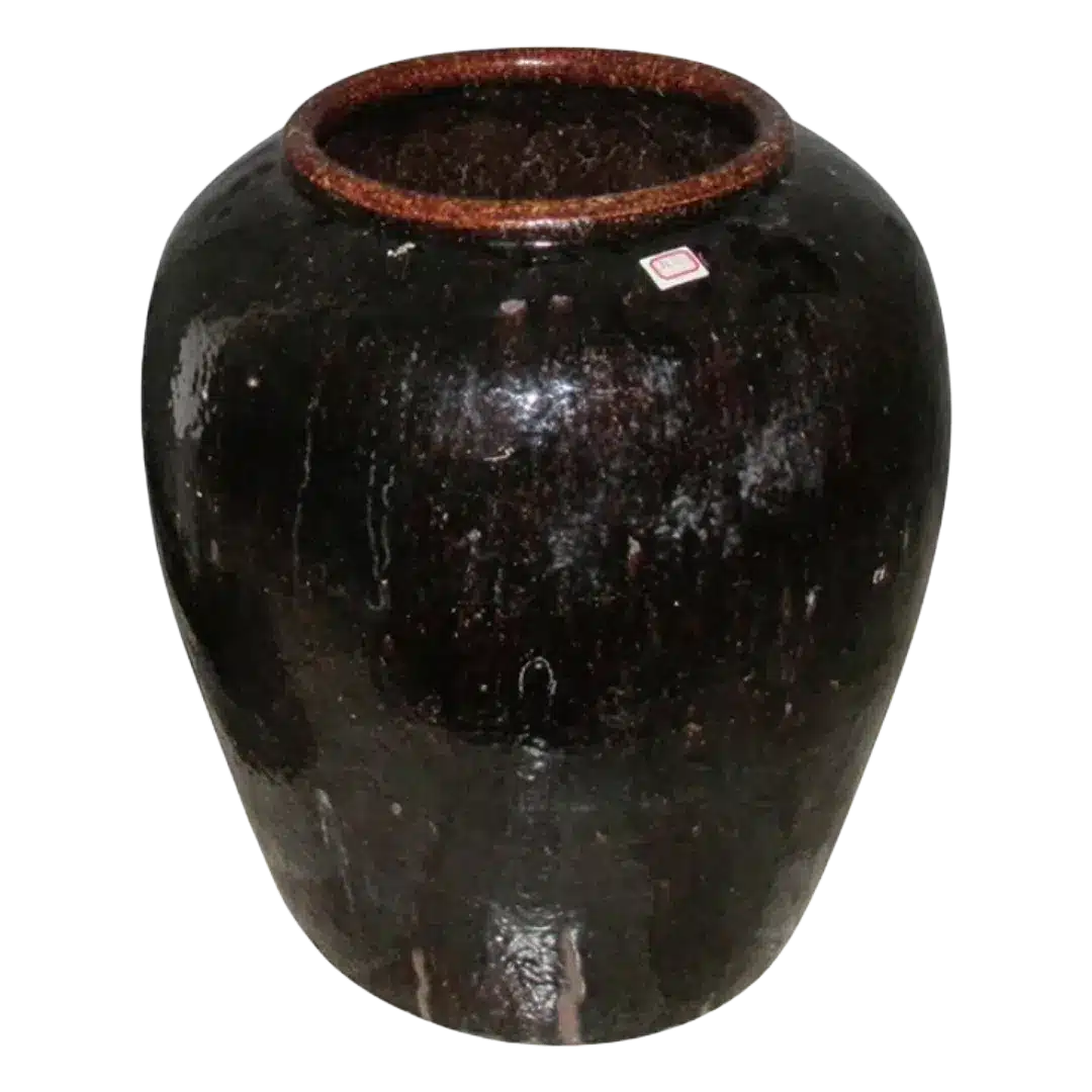 Bruine Oude Klei Pot Bruine Oude Klei Pot