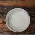 Grijze marmeren schaal S
