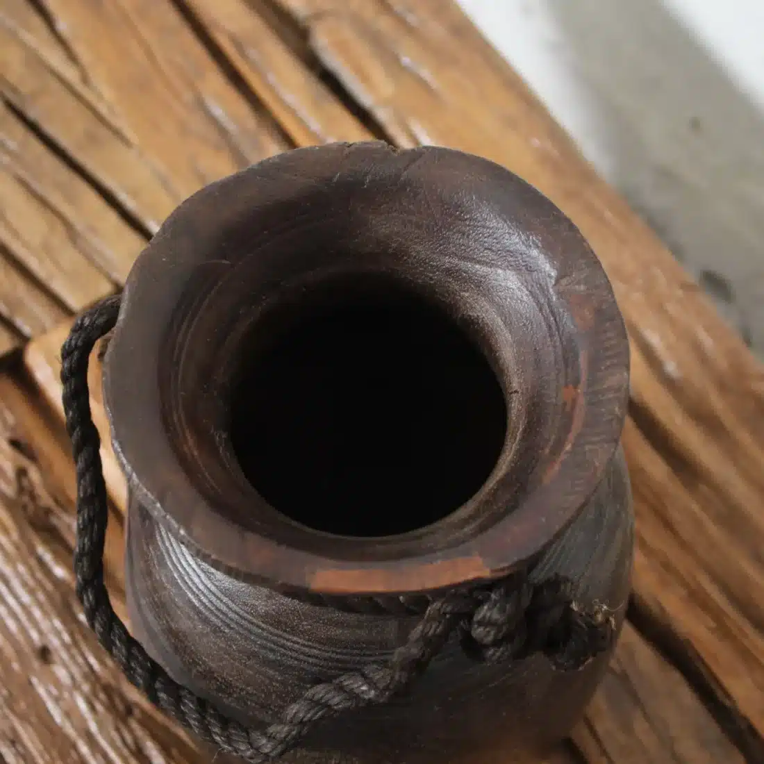 Oude Houten Kruik S