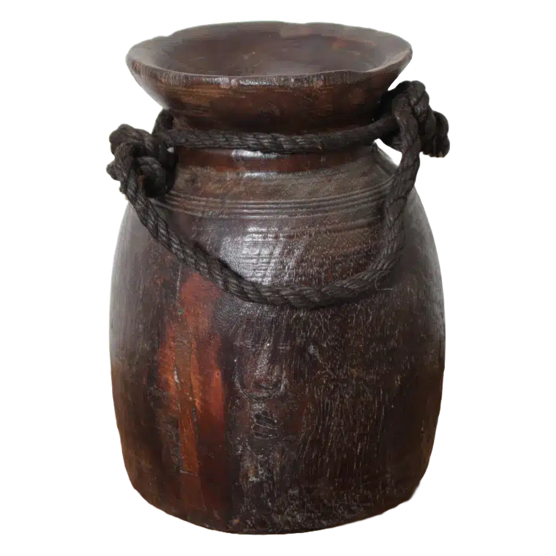 Oude Houten Kruik S