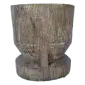 Houten Naga vijzel