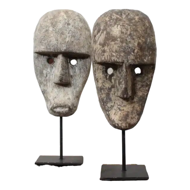 Indonesisch Masker Op Standaard S