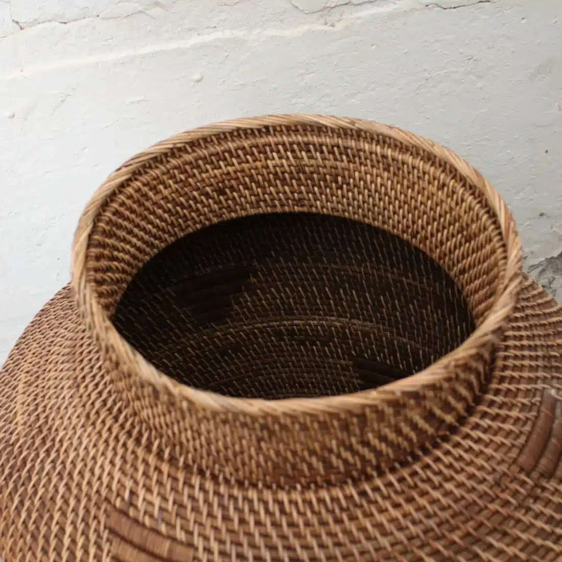 Bamboe Mand Met Deksel Bamboe Mand Met Deksel