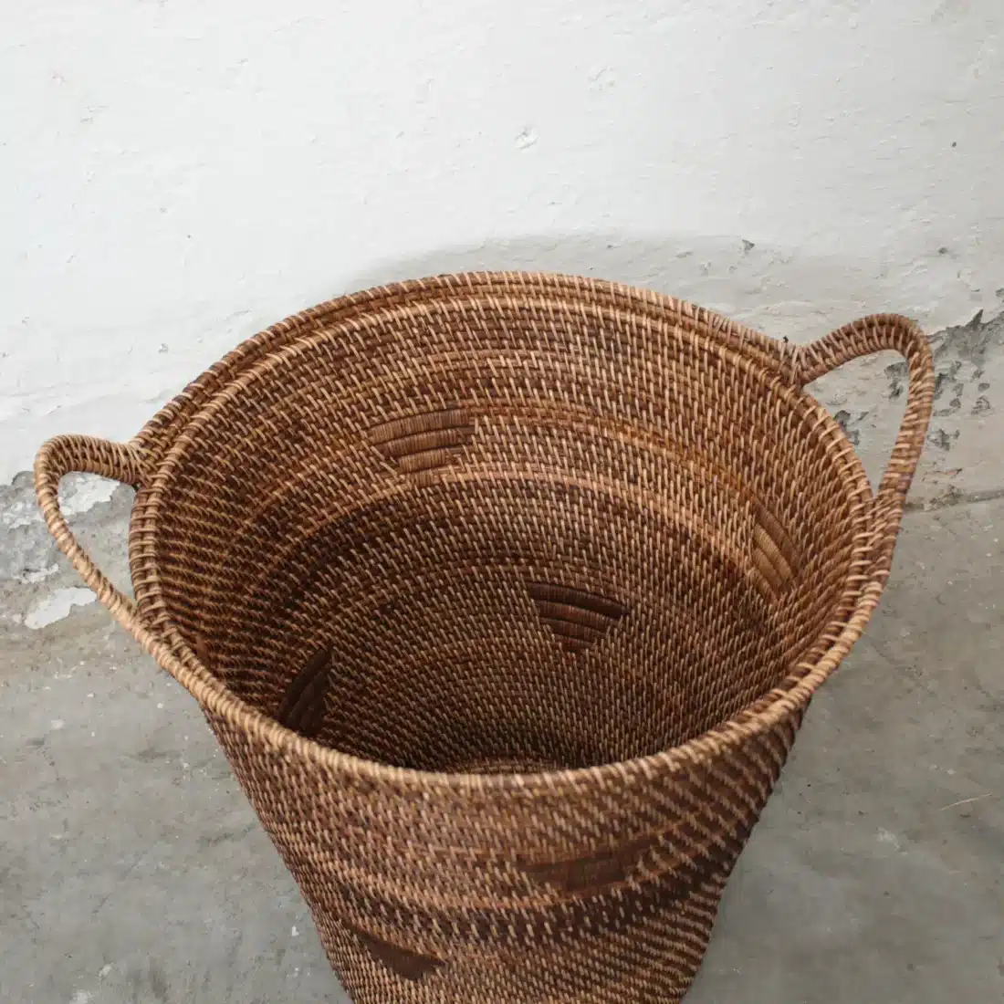Rotan Mand Met Deksel