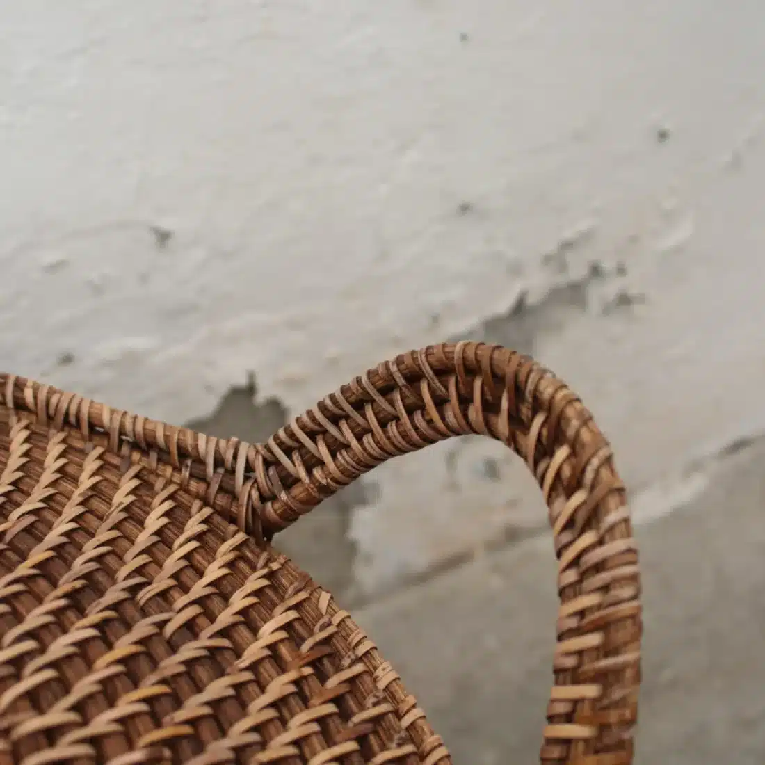 Rotan Mand Met Deksel