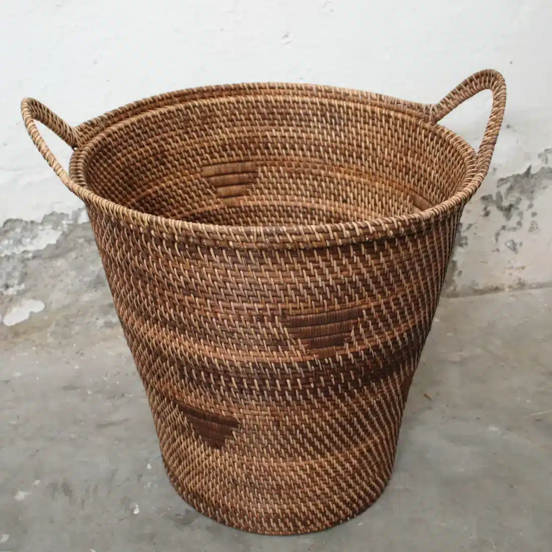 Rotan Mand Met Deksel