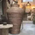 Grote bamboe mand