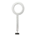 Schelpenketting op standaard | wit