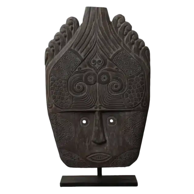 Indonesisch Masker Op Standaard Xl