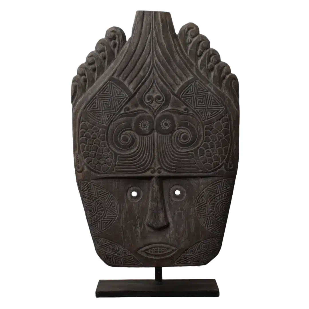 Indonesisch Masker Op Standaard Xl