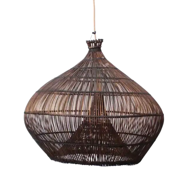 Rotan Hanglamp Lombok Rond S