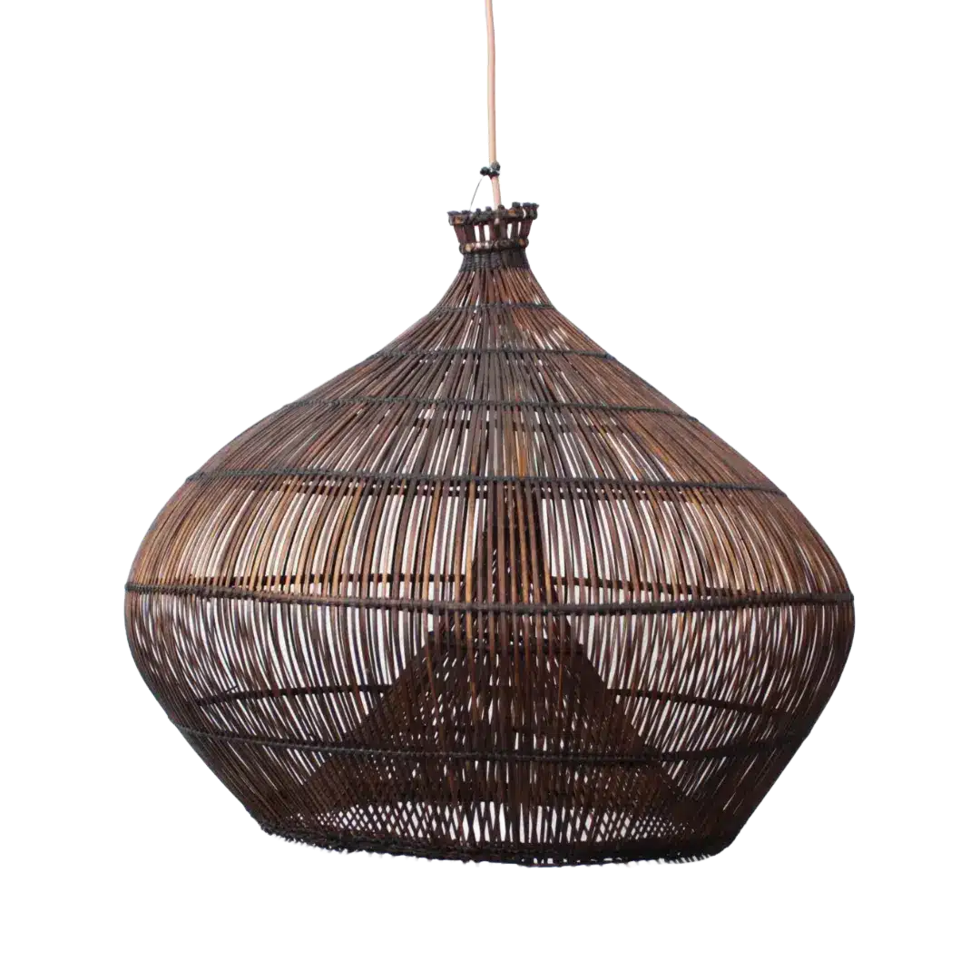 Rotan Hanglamp Lombok Rond S Rotan Hanglamp Lombok Rond S