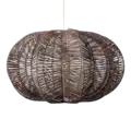 Rotan hanglamp | Ster bruin M