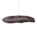 Rotan hanglamp | Wolk bruin L
