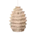 Rotan hanglamp | Pagoda naturel L