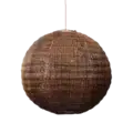 Rotan hanglamp | Bol bruin M