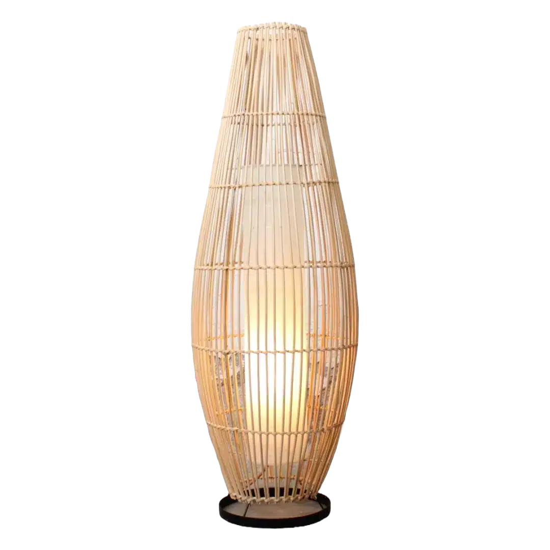 Rotan Vloerlamp Lucus Naturel S