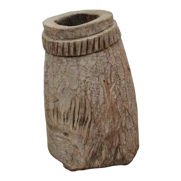 Houten Hoge Pot India