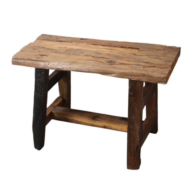 Houten Kruk Uit India