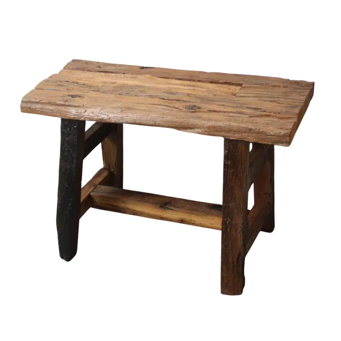 Houten Kruk Uit India