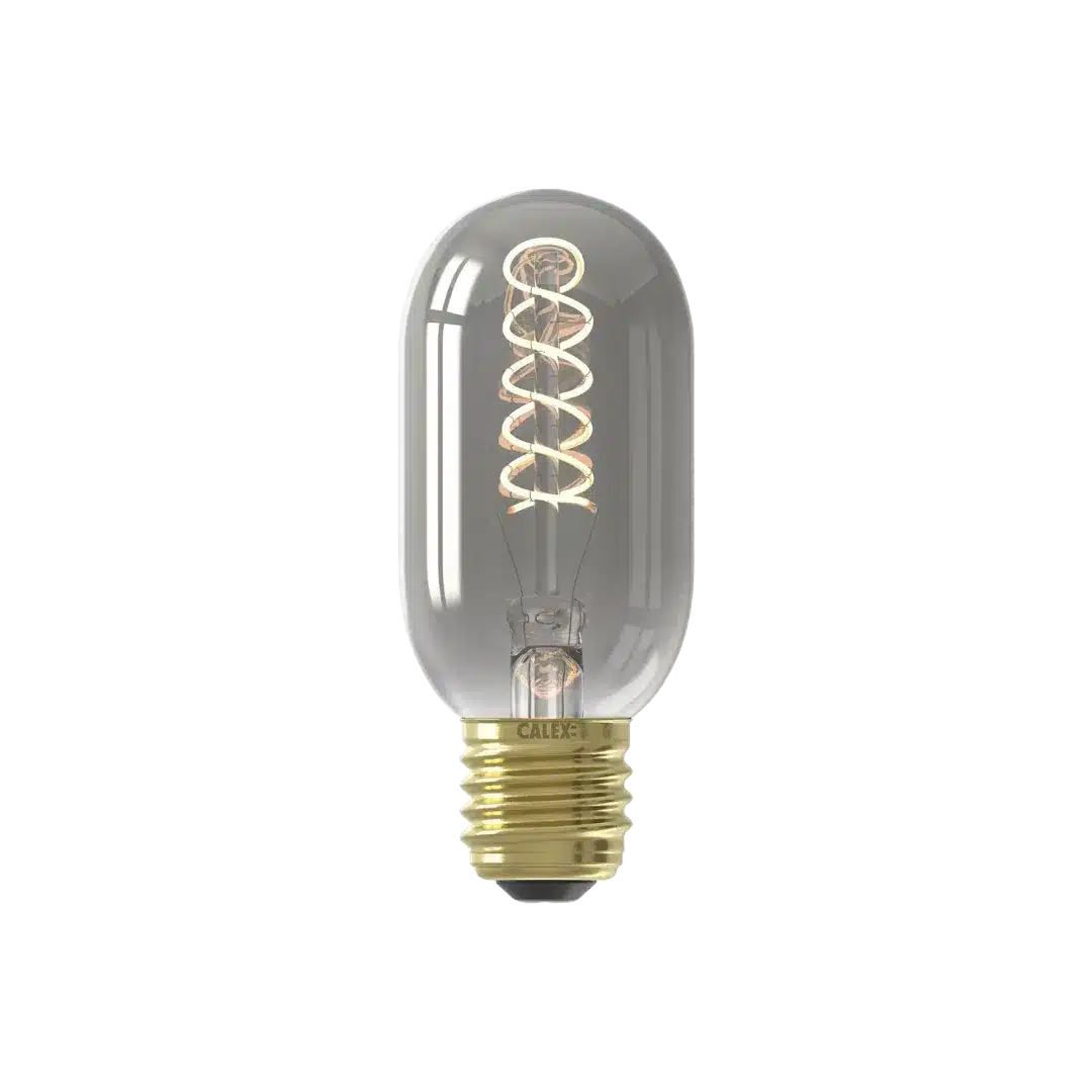 Calex Titanium Tubular Led Lamp E27 136 Lumen