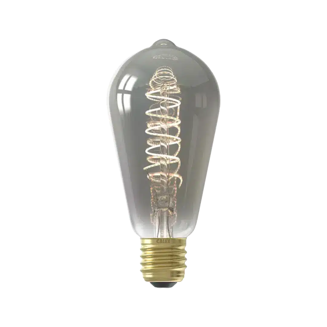 Calex Titanium Rustic Bulb Led Lamp E27 8211 100 Lumen Calex Titanium Rustic Bulb Led Lamp E27 8211 100 Lumen
