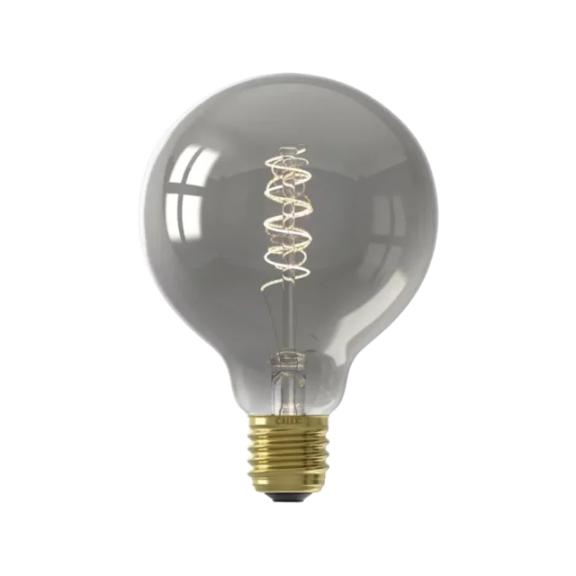 Calex Titanium Globe Bulb Led Lamp M E27 136 Lumen