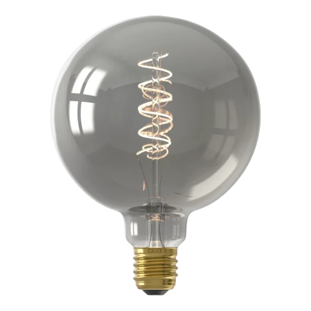 Calex Titanium Globe Bulb Led Lamp L E27 100 Lumen