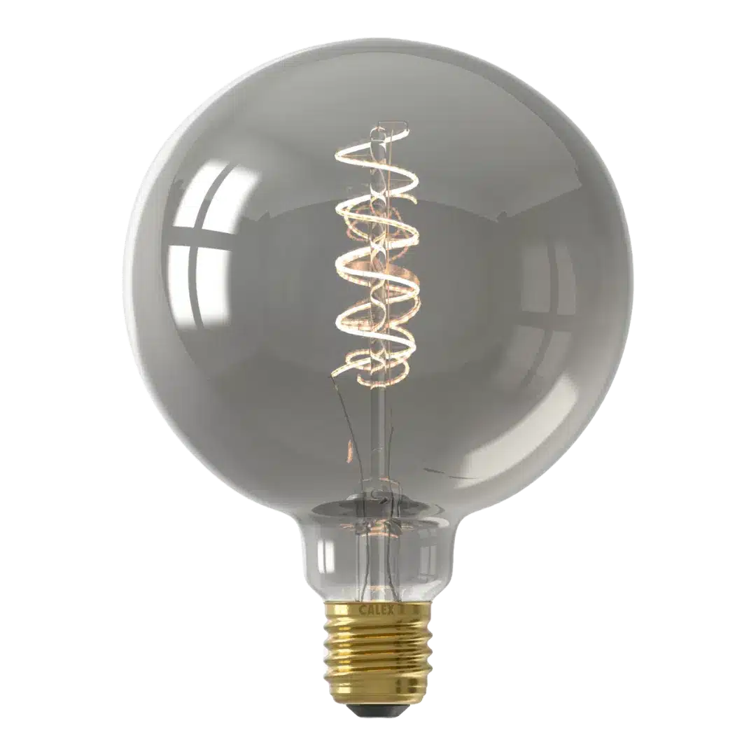 Calex Titanium Globe Bulb Led Lamp L E27 100 Lumen