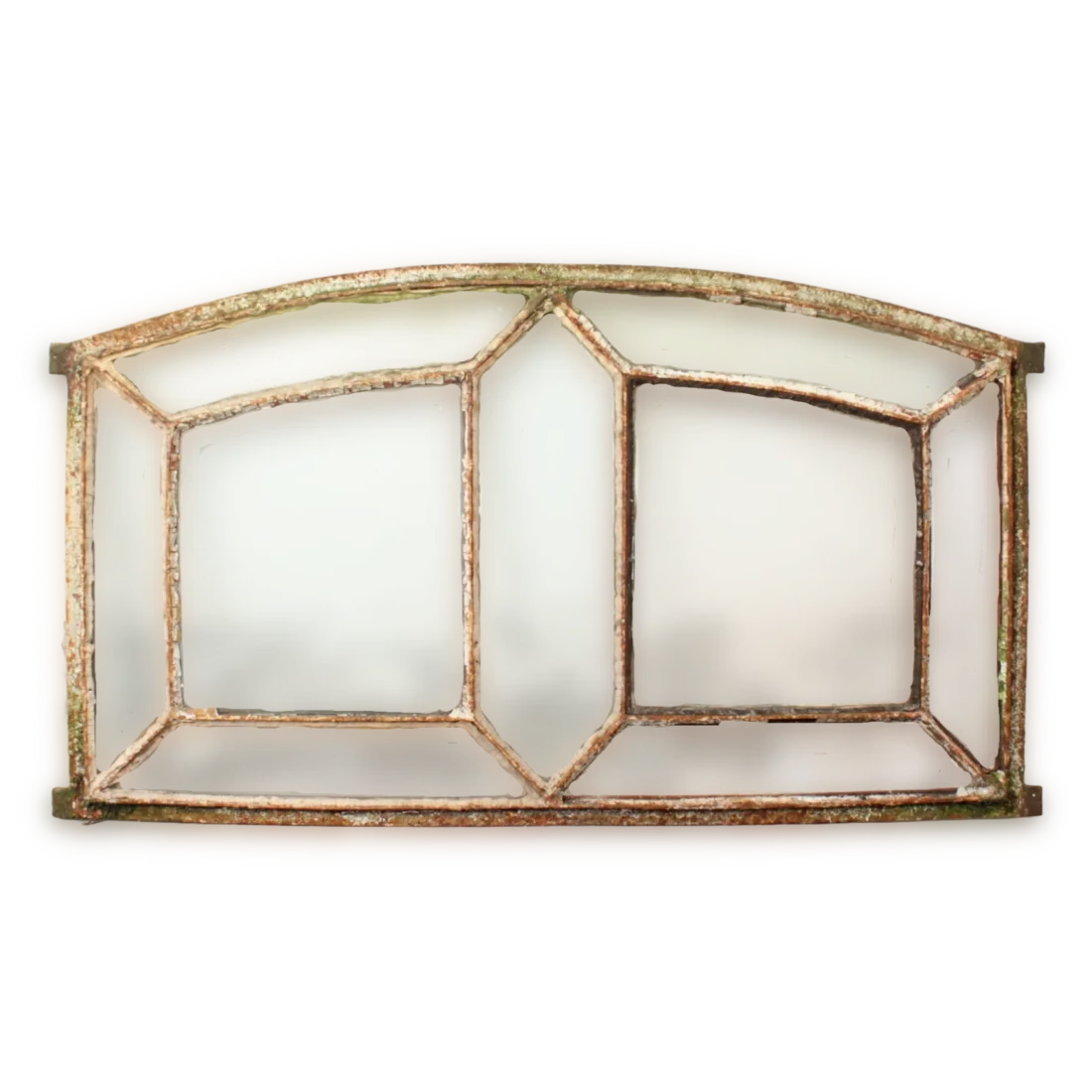 Gietijzeren Raam Met Glas Gietijzeren Raam Met Glas