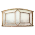 Gietijzeren raam | met glas