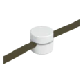 Wand/plafond snoerbevestiging | wit