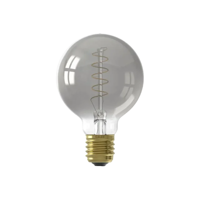 Calex Titanium Globe Bulb Led Lamp S E27 100 Lumen