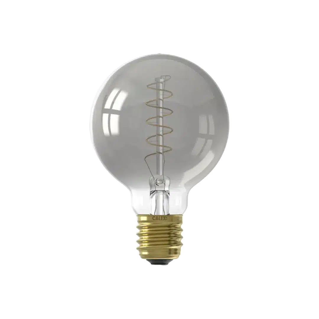 Calex Titanium Globe Bulb Led Lamp S E27 100 Lumen