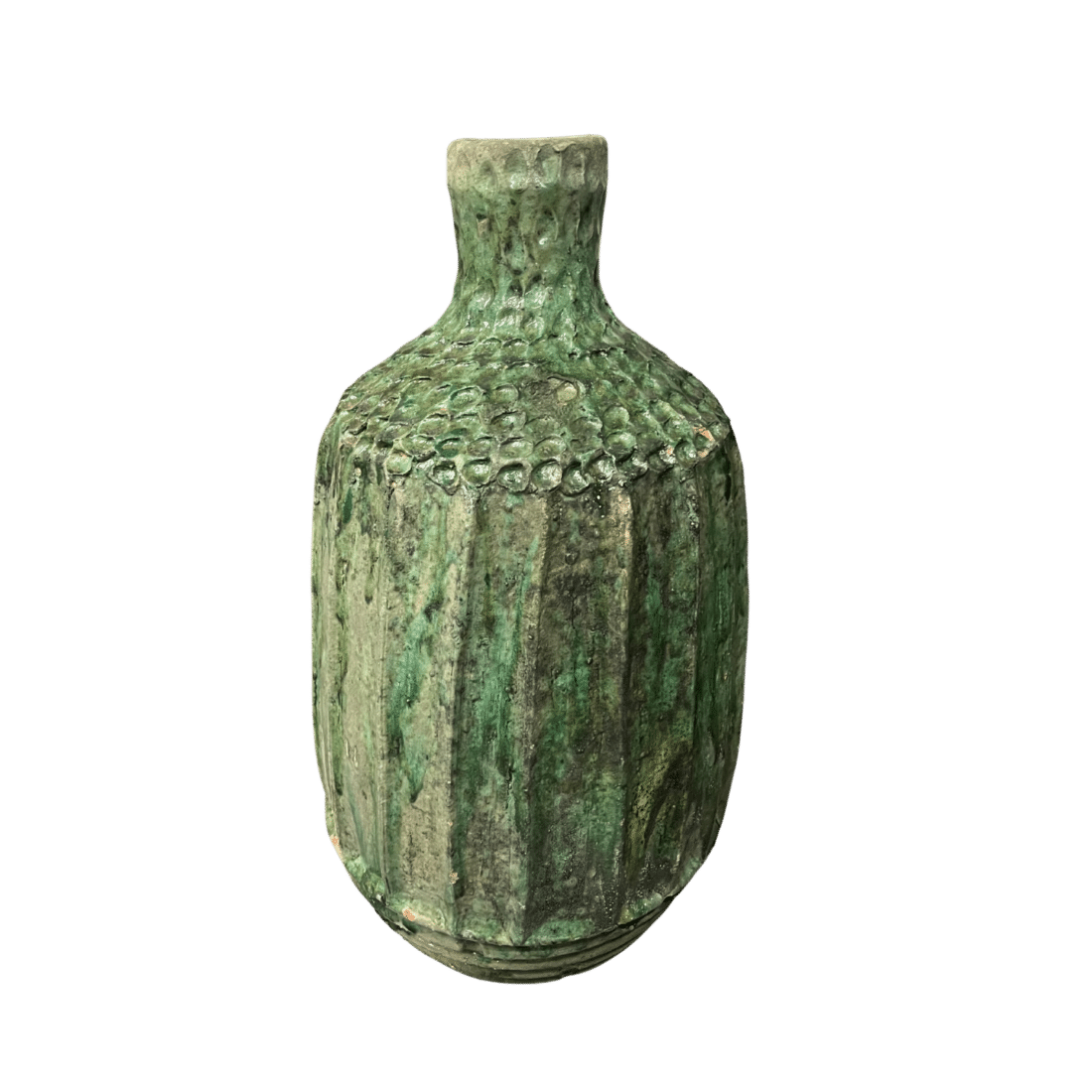 Tamegroute Bottle Vaas Groen Tamegroute Bottle Vaas Groen
