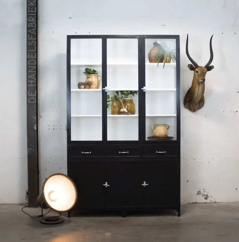 Apothekerskast Met Lades 3 9011 Apothekerskast Met Lades 3 9011