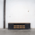 Tv meubel Szep | black | barnwood