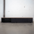 Tv meubel Szep Black met Barnwood
